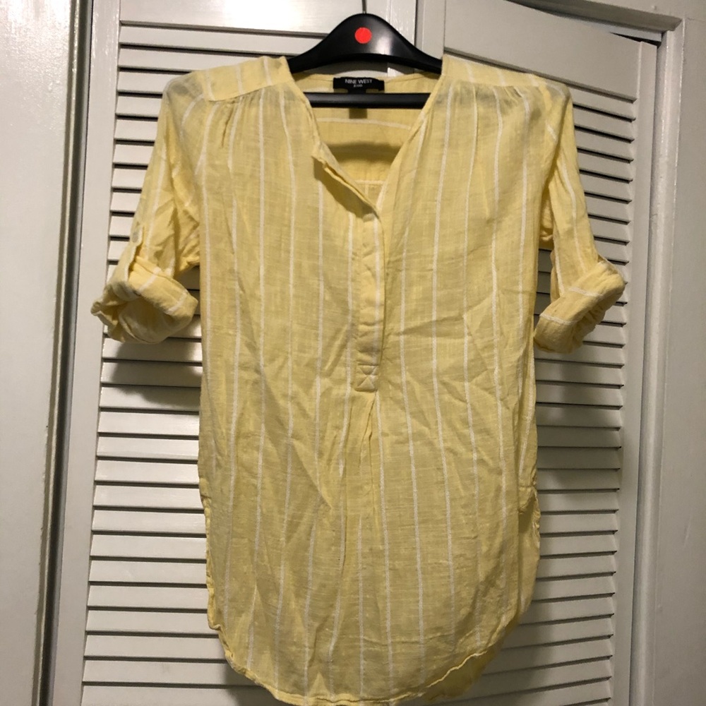 Yellow blouse